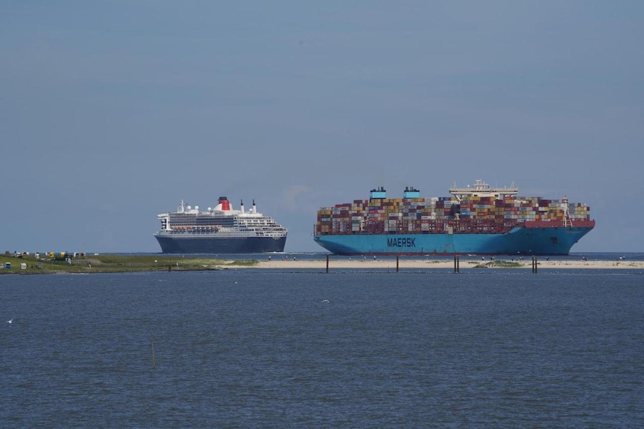 Ferienwohnungen Auf Der Duene Cuxhaven Exterior photo